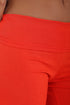 Pants in cotton jersey with wide leg at the bottom.